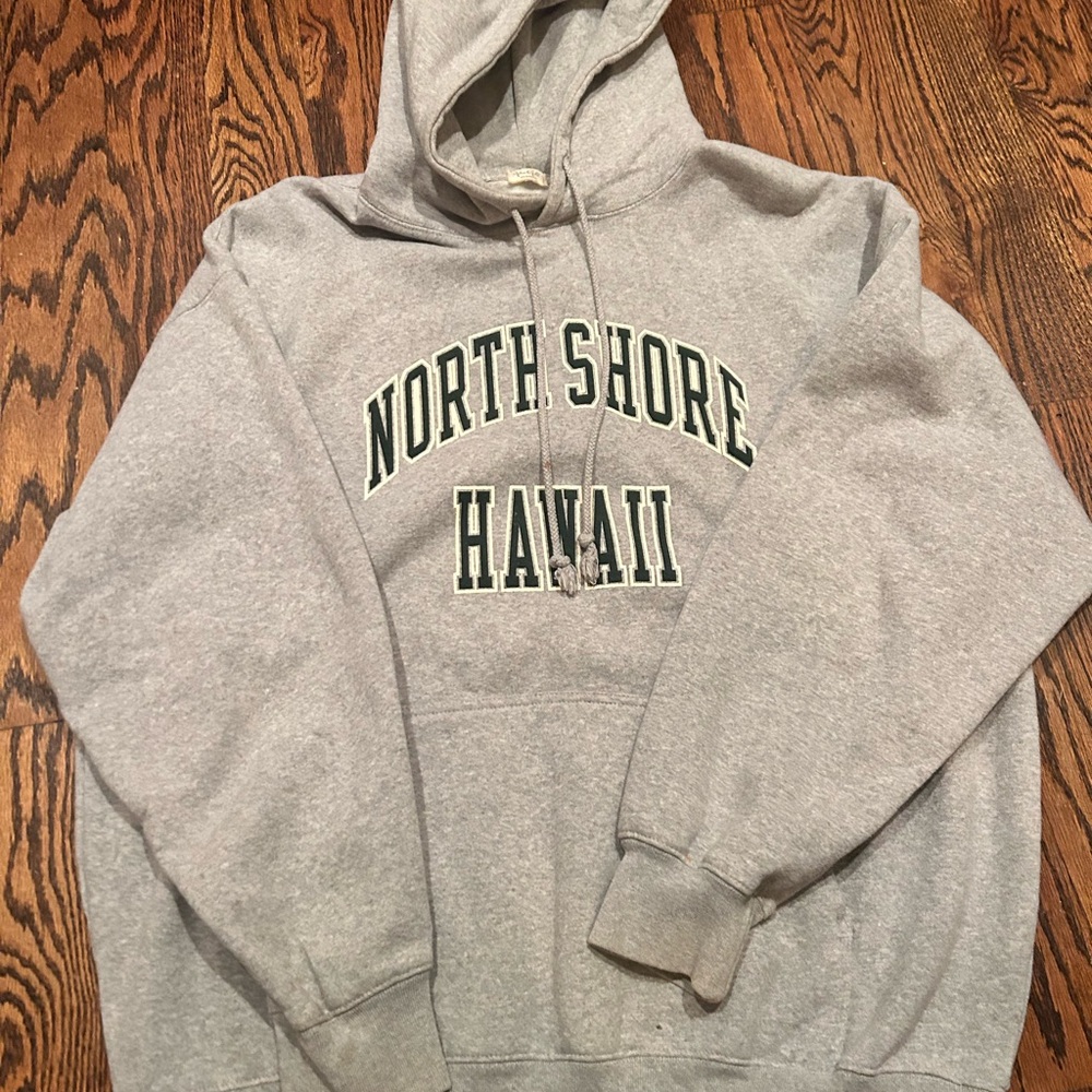 Gray North Shore Hawaii Men's Hoodie